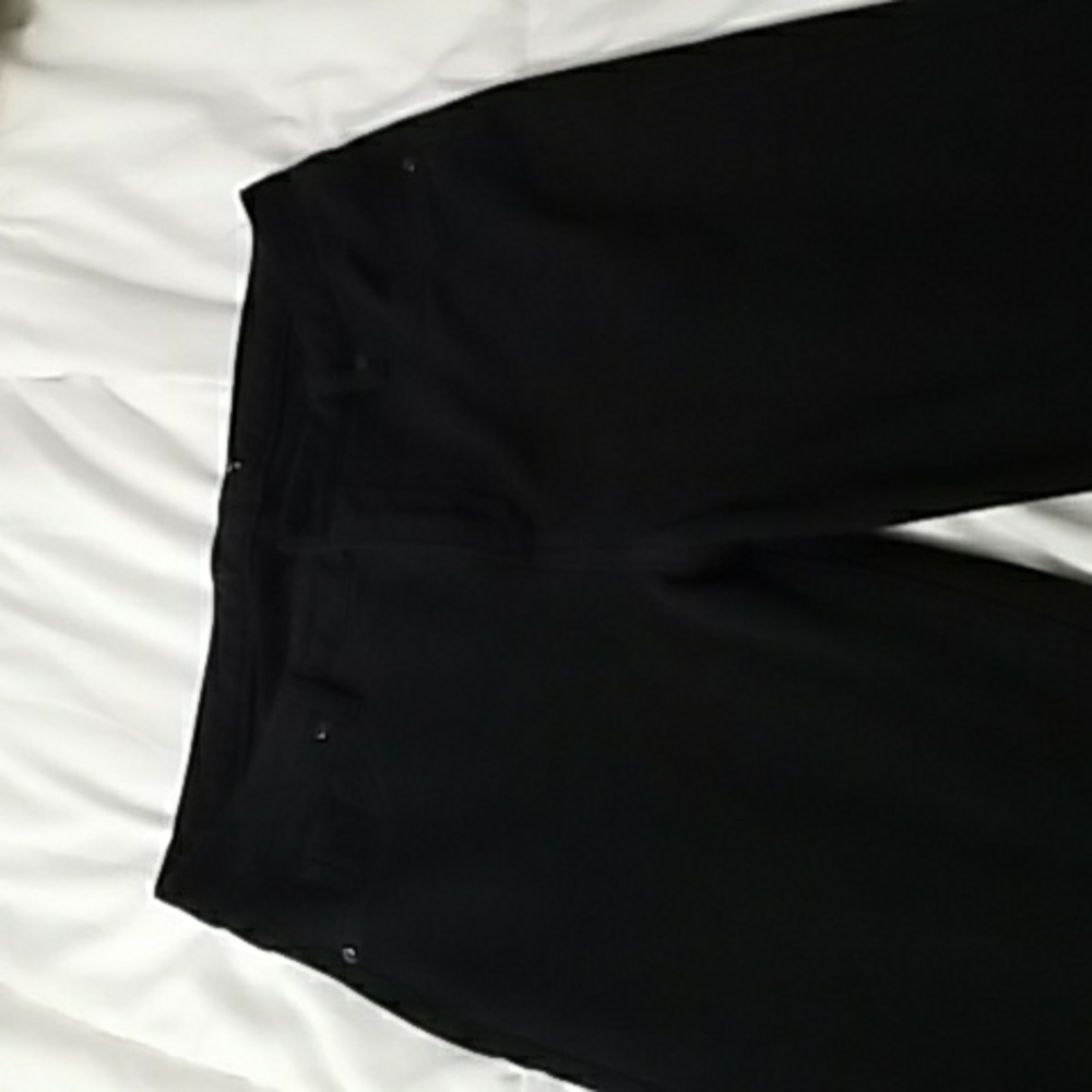 Black stretch jeggings